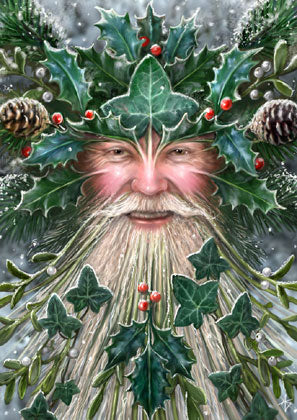 Anne Stokes Weihnachtskarte Spirit of Yule