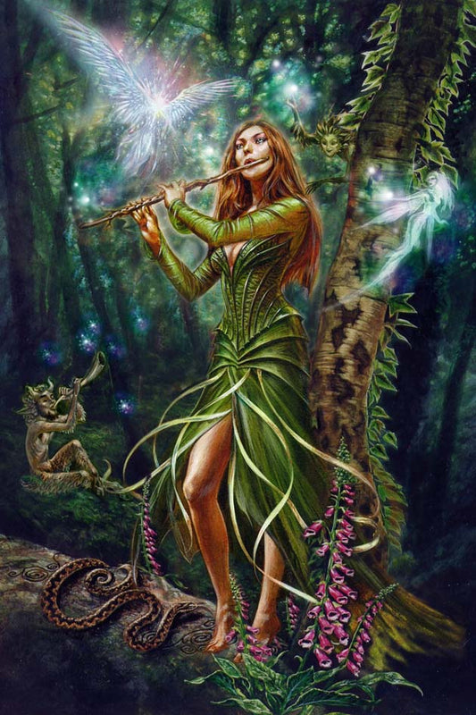 Briar Grußkarte Faerie Reel