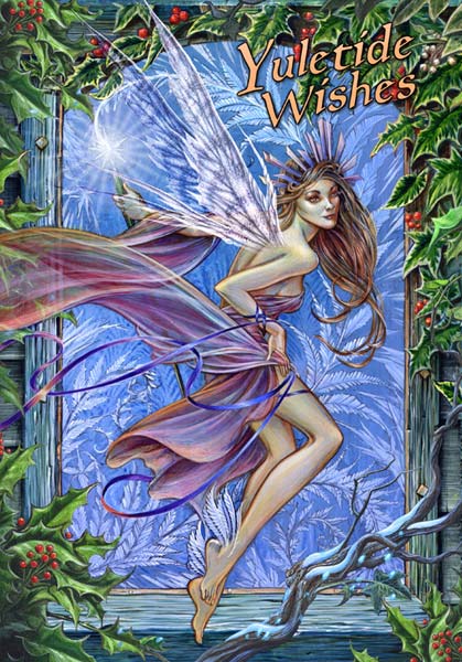 Briar Weihnachtskarte Frost Fairie