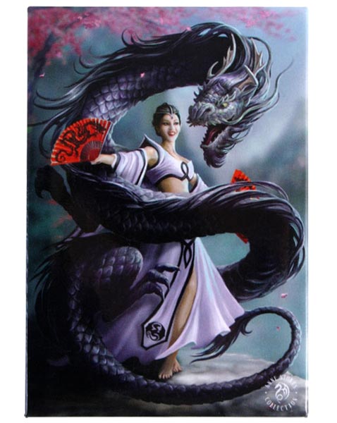 Anne Stokes Magnet Dragon Dancer