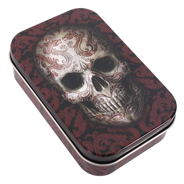 Anne Stokes Metalldose Oriental Skull