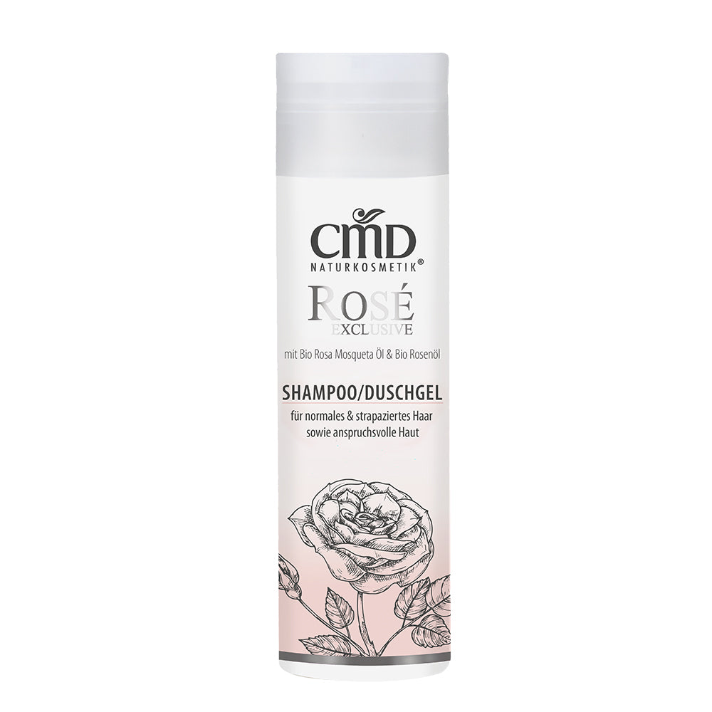 CMD Naturkosmetik Rosé Exclusive Shampoo und Duschgel 200 ml